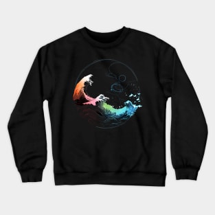 waves - fantasy style Crewneck Sweatshirt